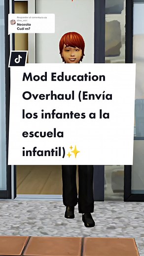 Mod Education Overhaul para Sims 4: Envía infantes a la escuela infantil