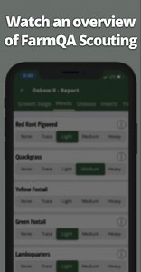 Crop and field scouting app — FarmQA