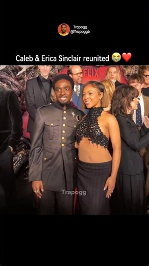 Caleb & Erica Sinclair reunited!…#calebmclaughlin #ericasinclair #strangerthings #netflix