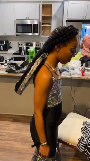 1.8M views · 10K reactions | Mask/Braided Ponytail by Kacie Ross. Dresses by: Jamie Nickson | KiaStylez | Facebook