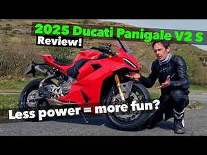 2025 Ducati Panigale V2 Review | Less power, more fun?
