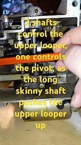 Singer 14U64A Overlocker Serger Gears and Inside Secrets