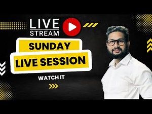 Sunday Live Session | Join Us | JR Tutorials |