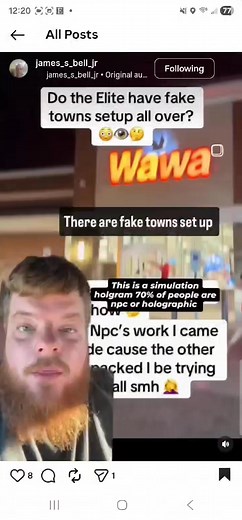 Yall come watch this. Watch till the end. You see how these so called "people" react right ? That is not normal those are NPCs that I kept tellin people this. Shit happens in real life as well. Everytime we argue with people online, do yall actually think those are real people ? Notice how they keep repeating the same bs narrative about "You came from africa, your a descendant of slaves, stop stealing culture" and they like to send memes all the time because thats all people good at. why they ke
