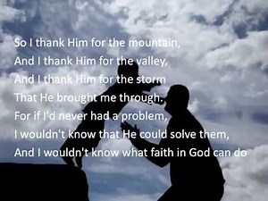 Through It All ~ Heritage Singers ~ lyric video