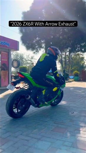 ZX6R 2026 | ZX6R Shorts | ZX6R Top speed | ZX6R Flyby | ZX6R Reactions | ZX6R arrow exhaust