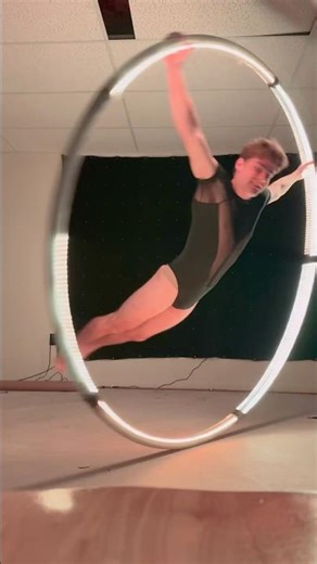 Cyr Wheel acrobatics