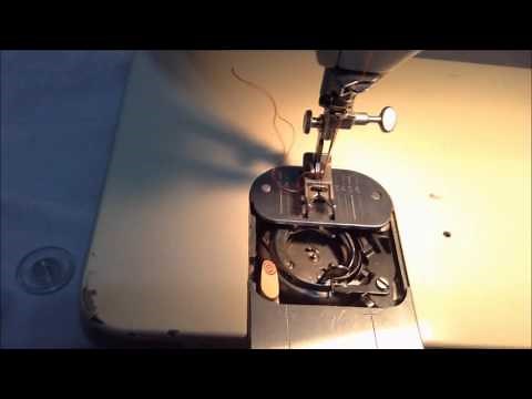 Singer Touch and Sew WINDING BOBBIN THREAD Golden 750 Deluxe Zig Zag Model