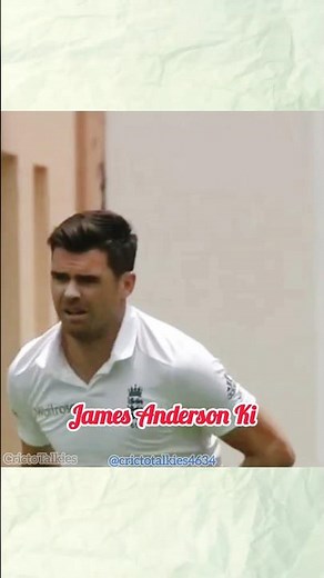 The Swing Technique Of James Anderson🏏 | Fast Bowling🔥 #shorts #shortsfeed #cricket #fastbowling