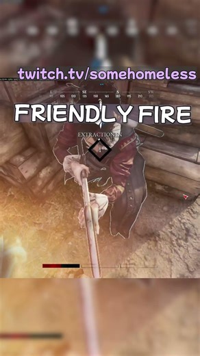 Friendly fire causes loss #huntshowdown1896 #gaming #hunt