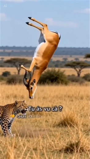 Le Léopard Monitor Attaque Trop tard #wildlife #predator #animals