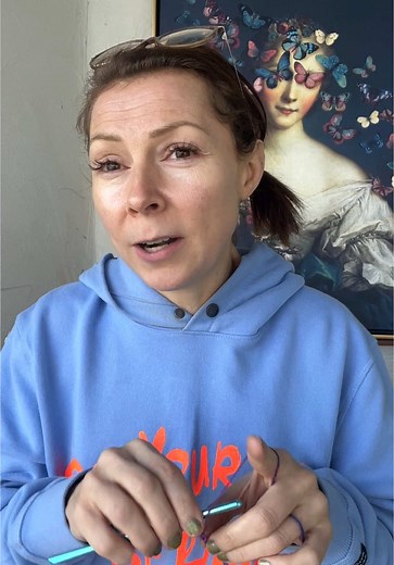 Day 1 of EFA Sit and Stitch 2025: Gratitude: I appreciate the small joys and blessings in life. There is always so much to be grateful for if we open our eyes. Join us this month for 28 days of sitting quietly for at least 5 minutes a day. It’s important to carve out time for yourself to be still and create something beautiful. Join the Expression Fiber Arts Ravelry forum for details. #efasitandstitch2025 #expressionfiberarts #yarn #handdyedyarn #knitting #crochet #crochetersoftiktok #knittersof