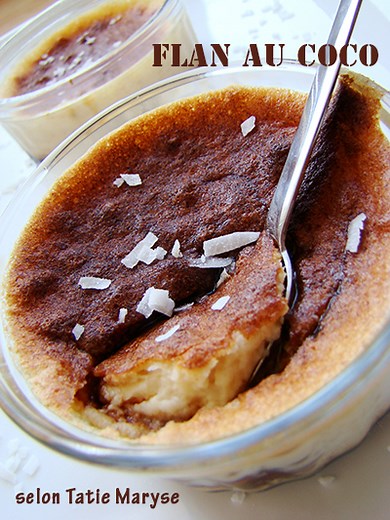Le flan au coco antillais : un délice !