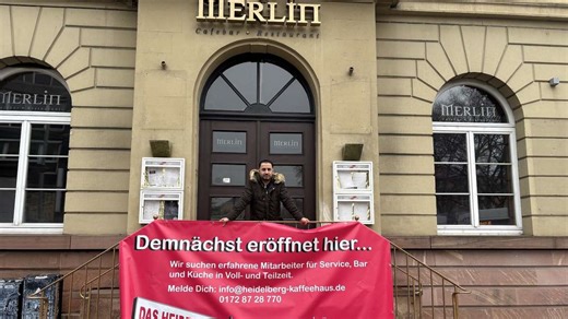 Neues Lokal in der Bergheimer Straße: Hier entsteht das „Kaffeehaus Heidelberg“