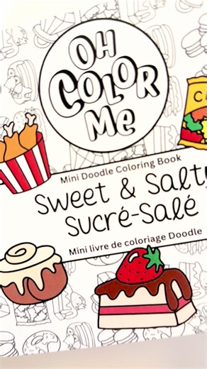 Coloring this bacon & eggs page from the new edition of Sweet & Salty feels just right for a slow Sunday morning. That quiet pause before the week begins… when there’s no rush, just comfort, routine, and a moment to reset. Taking it easy now, before we jump into the week ahead. 🍳 #minicoloringbook #coloringtherapy #adhdcoloring #coloringcommunity #coloringtok