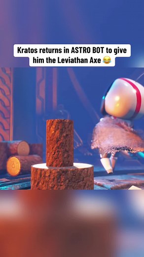 God of War Reference in ASTRO BOT | Kratos Returns with the Leviathan Axe