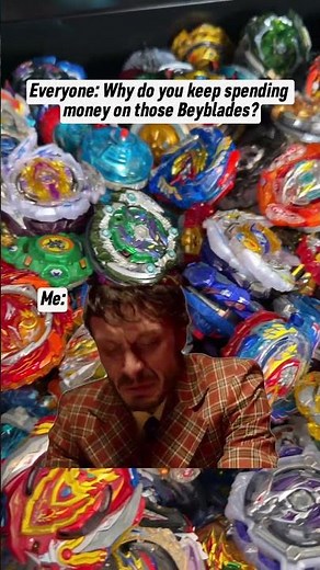 This hobby is RUINING MY LIFE (and i love it) #beyblade #beybladex #hobby #collection
