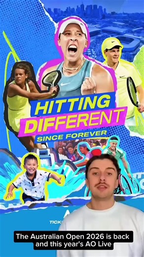 AO LIVE is back - bigger, louder and hotter than ever. Across more nights, with more acts and more music, it’s the ultimate soundtrack to summer at the @australianopen 🫶😎 🎟️ Tickets are on sale Tuesday 14 October at 12PM (AEDT). #aolive #ausopen #peggygou #thekidlaroi #spaceyjane #theveronicas #sofitukker | Ticketmaster Australia