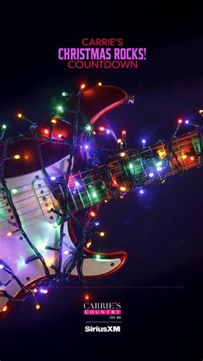 Carrie's Country on Instagram: "🎄🤘 Turn it up! It’s Carrie’s “Christmas Rocks!” Countdown on Carrie’s Country ch.60 —rockin’ your holidays one song at a time. 🎶✨ Also available on demand in the @siriusxm app."