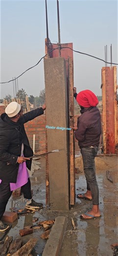 how to make concrete pillar easy and very perfect wooden ply board