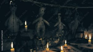 area ritual with the voodoo doll