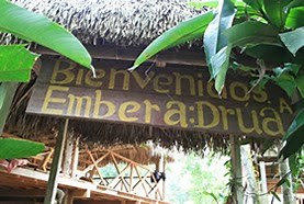 Artesanías de los Emberá-Wounaan