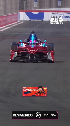 Wooden Spoon for Max Klymenko at Formula E