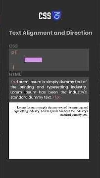 CSS Text Alignment and Direction — Control How Text Flows