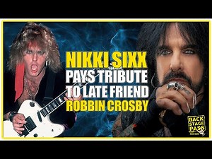 ⭐NIKKI SIXX PAYS TRIBUTE TO HIS LATE BEST FRIEND ROBBIN CROSBY, ON THE 20TH ANNIVERSARY OF HIS DEATH