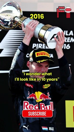 Max Verstappen evolution 2016-2026