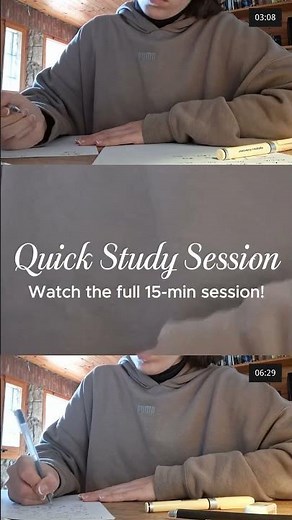 15-Minute Study Session ⏱️ Quick Focus! #focussession #studytimer #studywithme #productivity