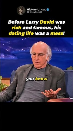 Larry David on Dating Before Seinfeld 🎬