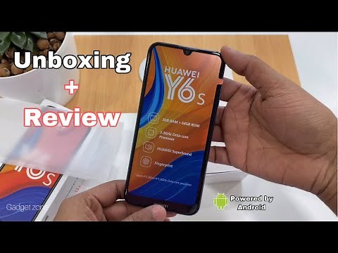 Huawei Y6s 2020 Unboxing and First Impression