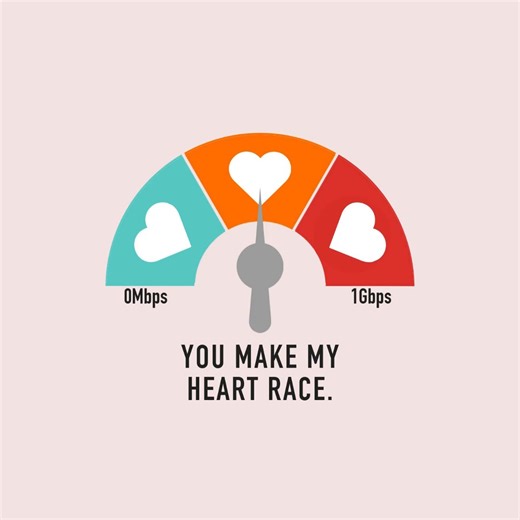 To: You Love: Us ❤️❤️❤️ Our love is like a strong Wi-Fi signal...always connected and never dropping! | TekSavvy Solutions Inc.