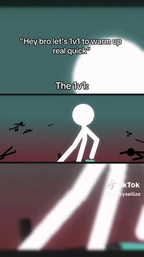 Stickman 1v1 Challenge: Quick Warm-Up Duel