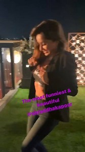 38M views · 106K reactions | Shraddha Kapoor gets goofy during a party and we love her dance moves! | PinkVilla | Facebook