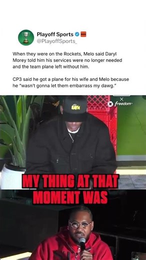 This is crazy, Daryl Morey is a liar #houston #melo #cp3 #nba #basketball #rockets #darylmorey