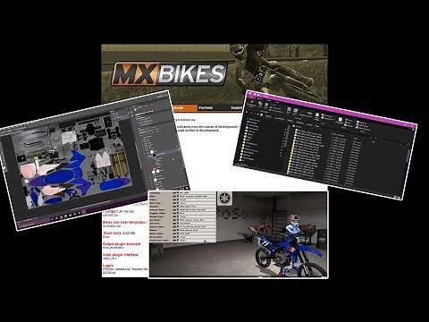 How to make and save custom bikes in mx bikes