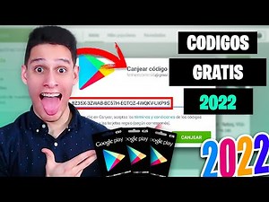 COMO TENER CÓDIGOS (GRATIS) DE GOOGLE PLAY 2022 ✅