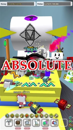 Donating 2 mythic eggs to the sticker printer #bss #beesmas #roblox #streamer #beeswarmsimulator