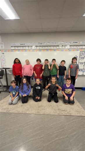 🎵 Rounding Rockstars! 🎵 Sing along with Mrs. Marschall’s 5th grade math class as they learn how to round with a song! 🤩 🎶 We will, we will round you (x2) Find the place, look next door 5 or more, you raise the score 4 or less, let it rest Look to the right, put zeros in sight We will, we will round you (x2) 🎶 Learning math has never sounded so good! 🎤 #CSDGoBeavers | Cumberland School District