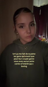 parle surtout de ceux qui abandonnent et laissent tomber tout(e)s leurs passions/amis/proches juste pour leur copain #cpl #pourtoi #interet #boring
