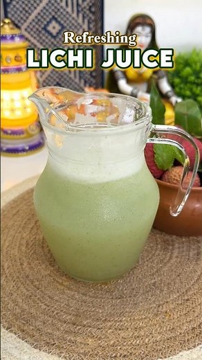 litchi juice - Super Refreshing and Hydrating Lychee Juice with Pudina #juice #litchi #summer #drink
