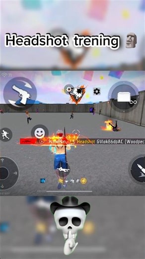 Only headshot trening map 🗿💀☠️ #freefire #headshot #craftlandmap #viralvideos #trandingshorts