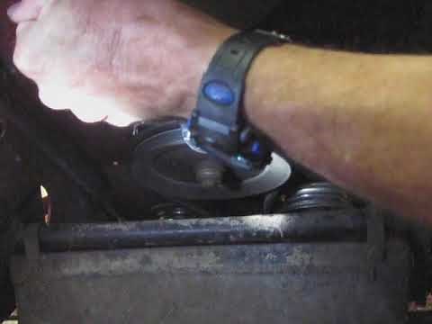 Adjust Drive Belt Tension Toro Gear Drive Walk-Behind (and maybe Exmark)