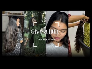 HAIR DONATION STORY | STEP BY STEP TO HAIR DONATION | HOW TO DONATE HAIR | AMALA MEDICAL COLLEGE |