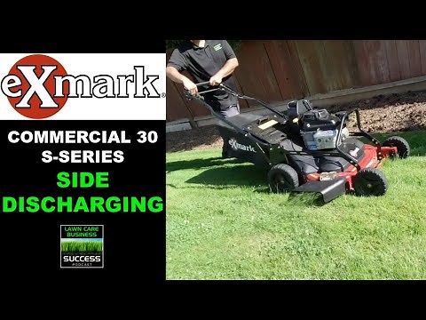 Exmark Commercial 30 S-Series Side Discharging Grass (2020 model)