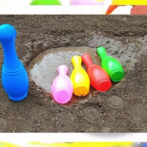 161K views · 969 reactions | Satisfying asmr video | Ranbown car Falls into mud game | Learn color with balls | Swabigreenvfx | Swabigreenvfx | Facebook