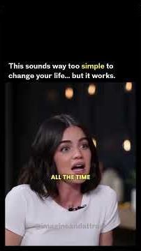 The Mindset Shift That Changes Your Reality | Lucy Hale