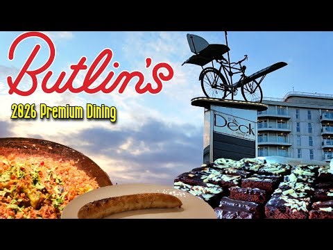 Butlins Bognor Regis 2026 PREMIUM DINING | The Deck Dinner Buffet